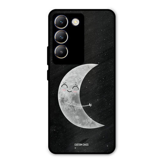 Half Moon Vivo Y200e Mobile Back Cover - Cute PrintShield Case
