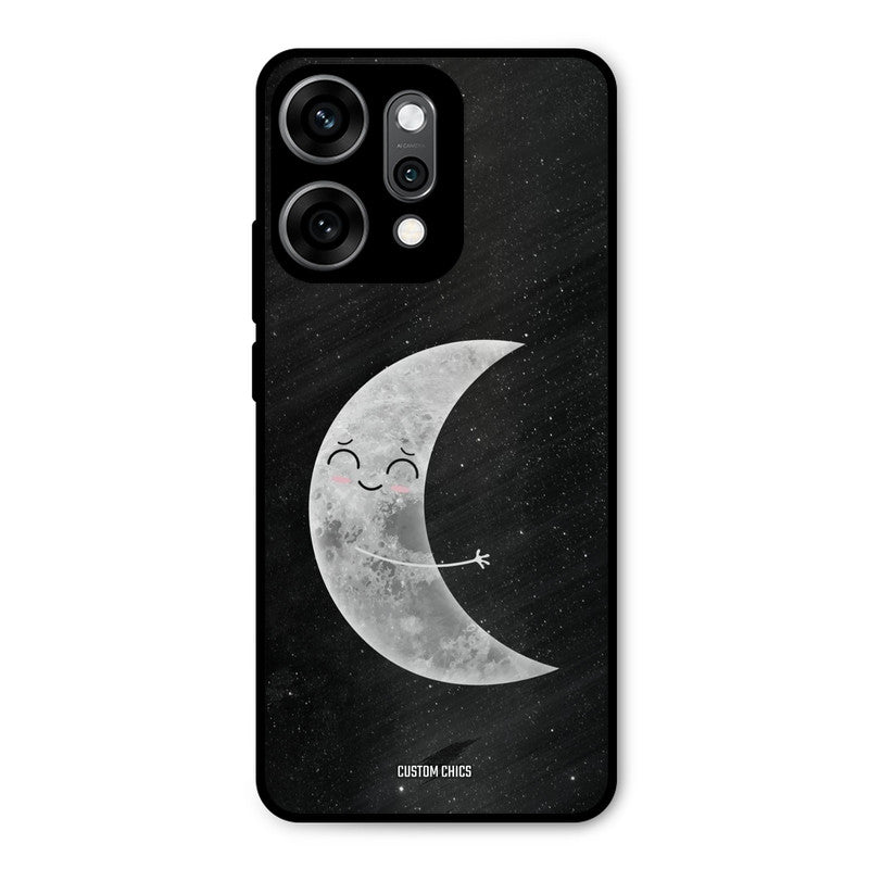 Half Moon Oppo Reno 14 Pro Mobile Back Cover - Cute PrintShield Case