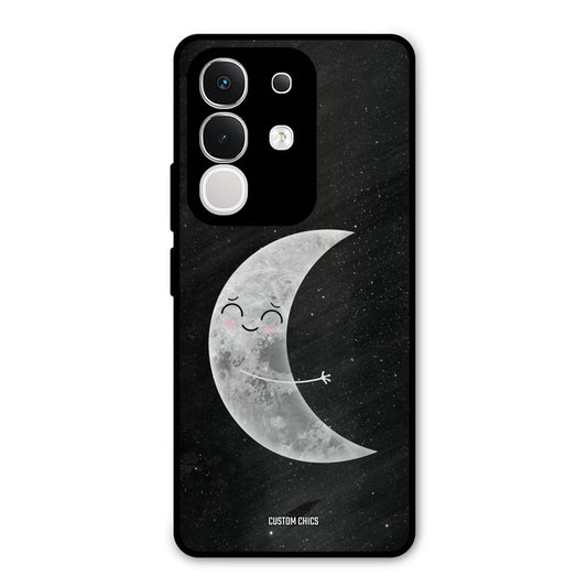 Half Moon Vivo T4x Mobile Back Cover - Cute PrintShield Case