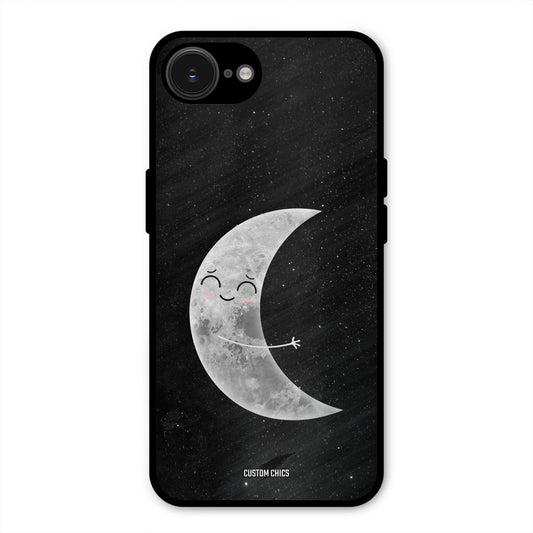 Half Moon iPhone 16e Mobile Back Cover - Cute PrintShield Case