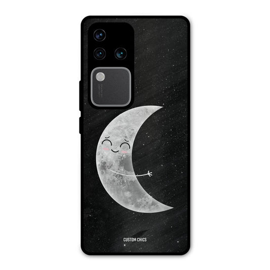 Half Moon Vivo V30 Pro Mobile Back Cover - Cute PrintShield Case