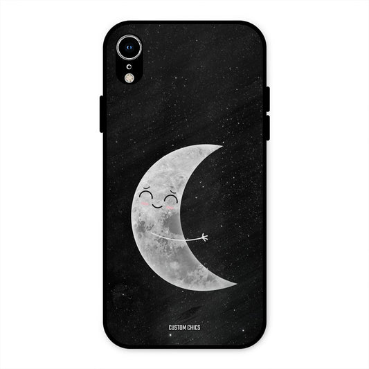 Half Moon iPhone XR Mobile Back Cover - Cute PrintShield Case