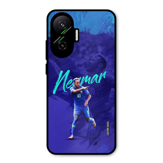 Messi Angle Art Poco F7 5G Mobile Back Cover - Sports PrintShield Case