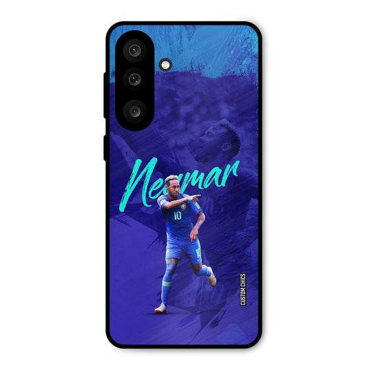 Happy Neymar Samsung Galaxy M56 Mobile Back Cover - Sports PrintShield Case