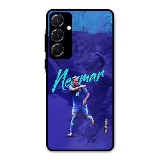 Happy Neymar Samsung Galaxy A55 5G Mobile Back Cover - Sports PrintShield Case