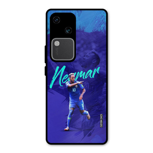 Happy Neymar Vivo V30 Mobile Back Cover - Sports PrintShield Case