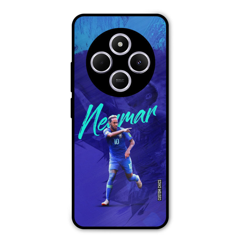Happy Neymar Poco M7 Mobile Back Cover - Sports PrintShield Case