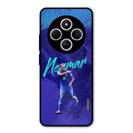 Happy Neymar Poco M7 Mobile Back Cover - Sports PrintShield Case