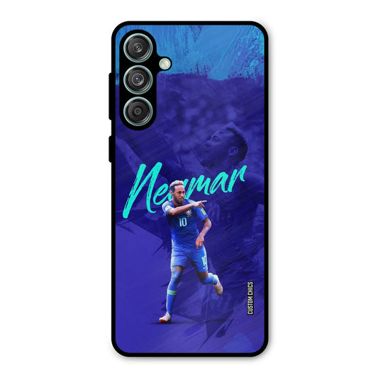 Happy Neymar Samsung Galaxy M55 5G Mobile Back Cover - Sports PrintShield Case