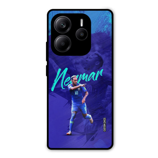 Happy Neymar Redmi Note 14 Mobile Back Cover - Sports PrintShield Case