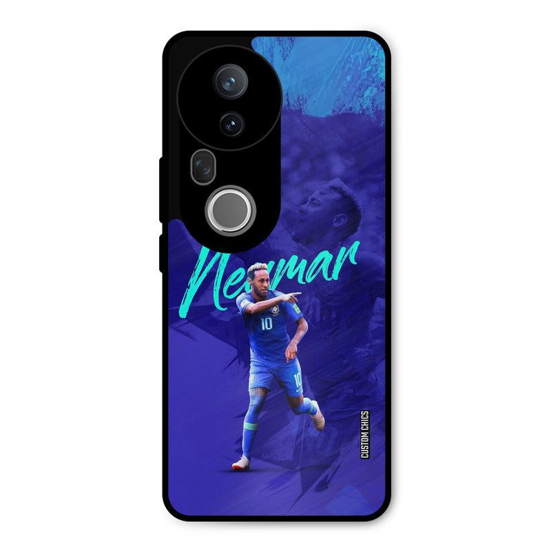 Happy Neymar Vivo T4 Ultra Mobile Back Cover - Sports PrintShield Case