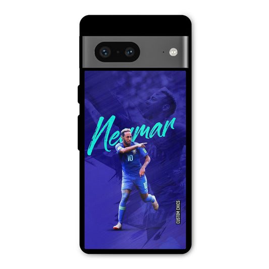 Happy Neymar Google Pixel 7 Mobile Back Cover - Sports PrintShield Case