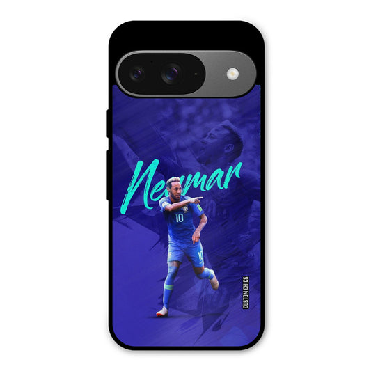Happy Neymar Google Pixel 9 Mobile Back Cover - Sports PrintShield Case