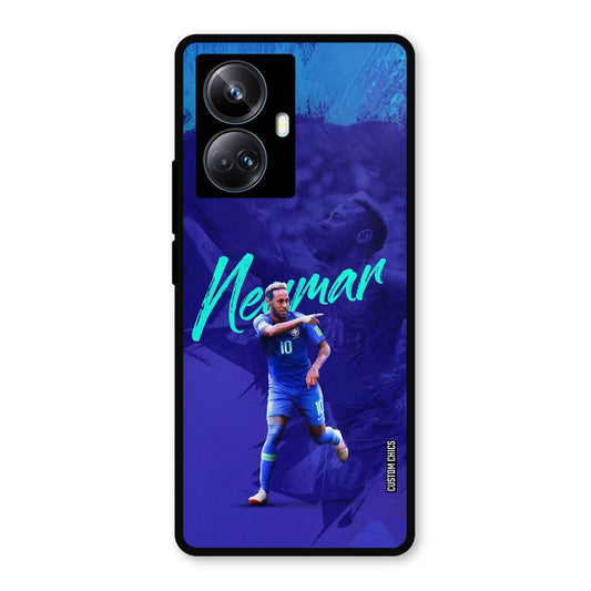 Happy Neymar Realme 10 Pro Plus Mobile Back Cover - Sports PrintShield Case