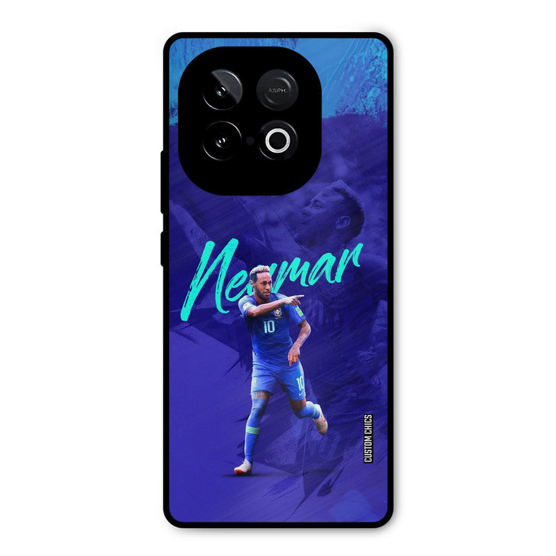 Happy Neymar iQOO Neo 10 Mobile Back Cover - Sports PrintShield Case