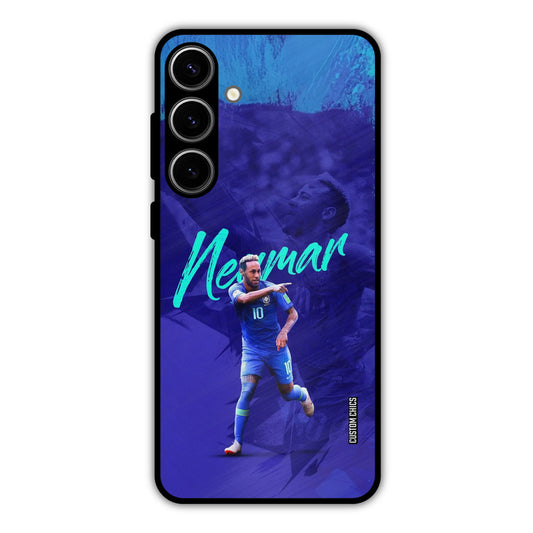 Happy Neymar Samsung Galaxy S24 Plus Mobile Back Cover - Sports PrintShield Case