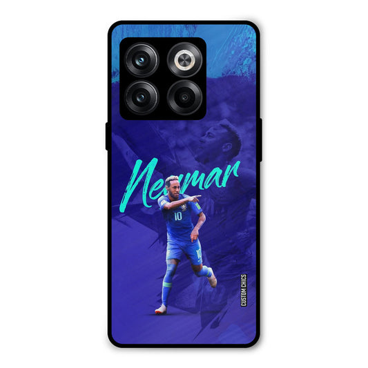 Happy Neymar Oneplus 10T Mobile Back Cover - Sports PrintShield Case
