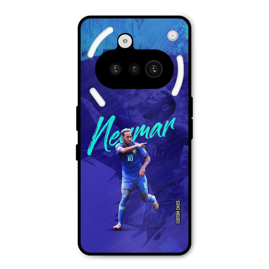 Happy Neymar Nothing Phone 3A Mobile Back Cover - Sports PrintShield Case