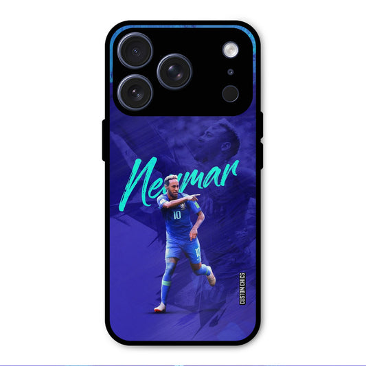 Happy Neymar iPhone 17 Pro Mobile Back Cover - Sports PrintShield Case