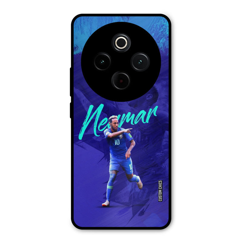 Happy Neymar iQoo Z10 Mobile Back Cover - Sports PrintShield Case