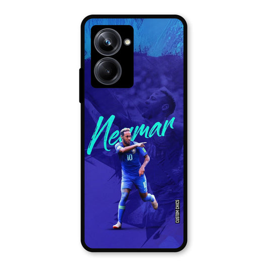 Happy Neymar Realme 10 Pro Mobile Back Cover - Sports PrintShield Case