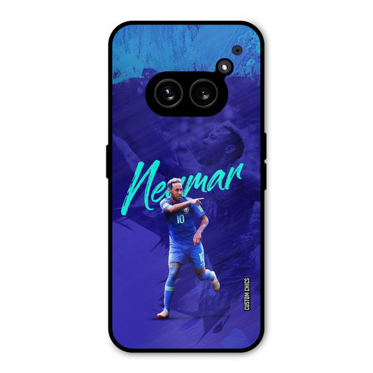 Happy Neymar Nothing Phone 2a Mobile Back Cover - Sports PrintShield Case