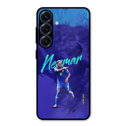Happy Neymar Samsung Galaxy S25 Plus Mobile Back Cover - Sports PrintShield Case