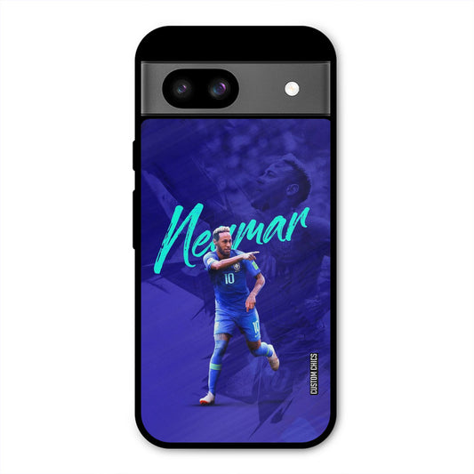 Happy Neymar Google Pixel 8a Mobile Back Cover - Sports PrintShield Case