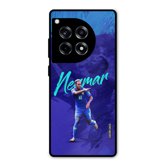 Happy Neymar OnePlus 12R Mobile Back Cover - Sports PrintShield Case