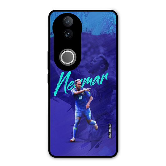 Happy Neymar Vivo V50 Mobile Back Cover - Sports PrintShield Case