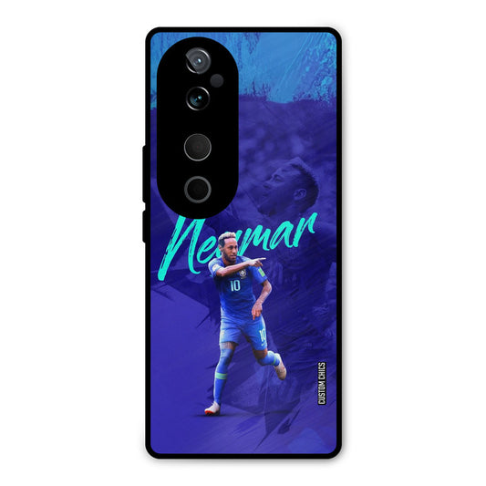 Happy Neymar Vivo V40 Mobile Back Cover - Sports PrintShield Case