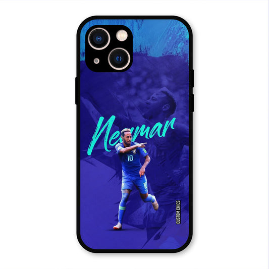 Happy Neymar  iPhone 13 Mobile Back Cover - Sports PrintShield Case