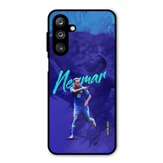 Happy Neymar Samsung Galaxy M36 Mobile Back Cover - Sports PrintShield Case