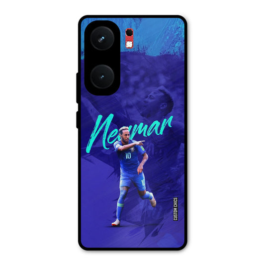 Happy Neymar iQOO Neo 9 Pro Mobile Back Cover - Sports PrintShield Case