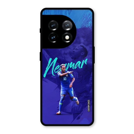 Happy Neymar OnePlus 11 Mobile Back Cover - Sports PrintShield Case