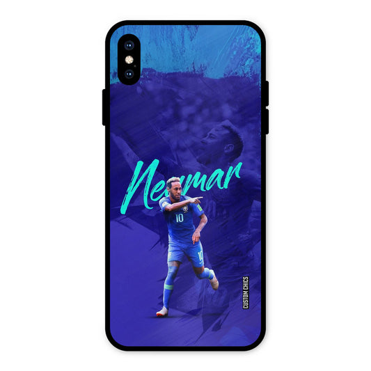 Happy Neymar iPhone XS Max Mobile Back Cover - Sports PrintShield Case
