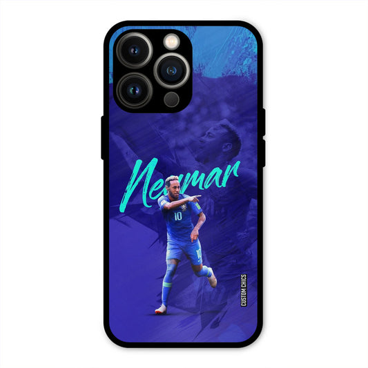 Happy Neymar  iPhone 13 Pro Mobile Back Cover - Sports PrintShield Case
