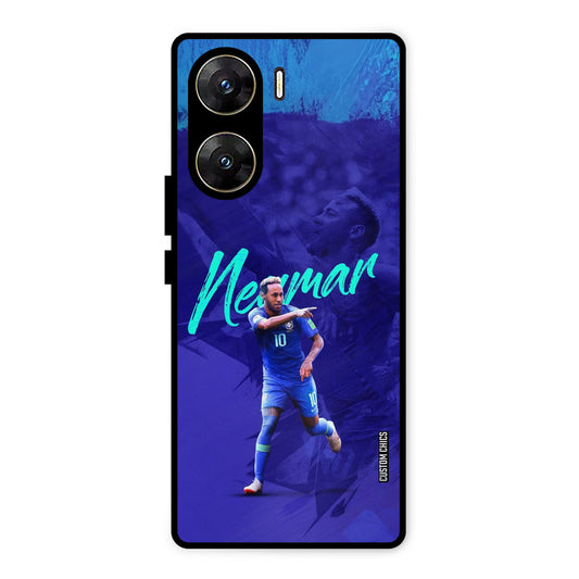 Happy Neymar Vivo V29e Mobile Back Cover - Sports PrintShield Case