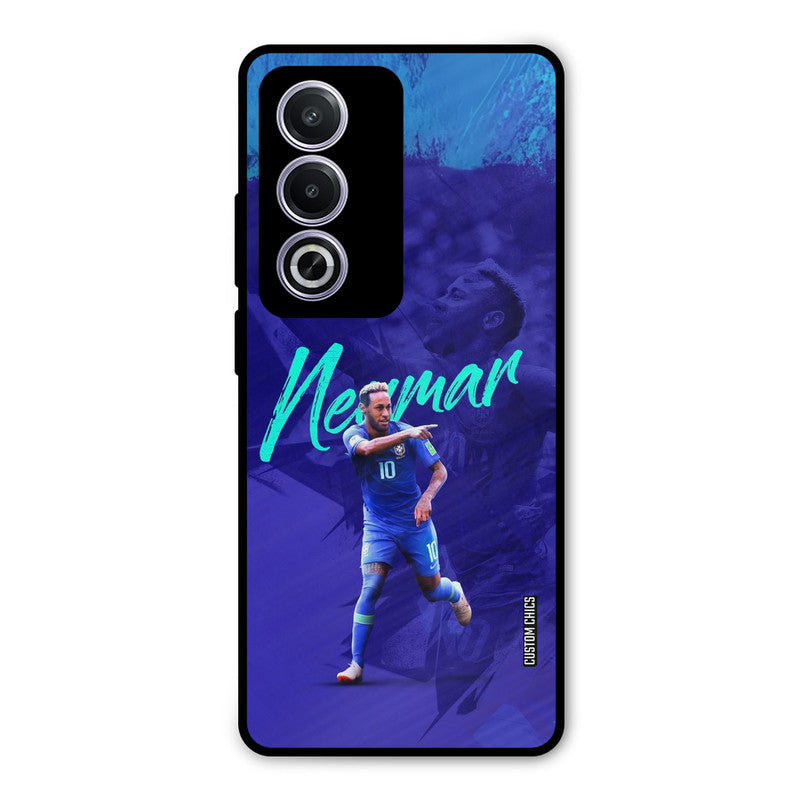 Happy Neymar Oppo A3 Pro Mobile Back Cover - Sports PrintShield Case
