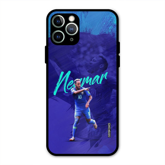 Happy Neymar  iPhone 11 Pro Max Mobile Back Cover - Sports PrintShield Case