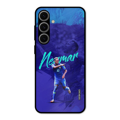 Happy Neymar Samsung Galaxy S24 FE Mobile Back Cover - Sports PrintShield Case