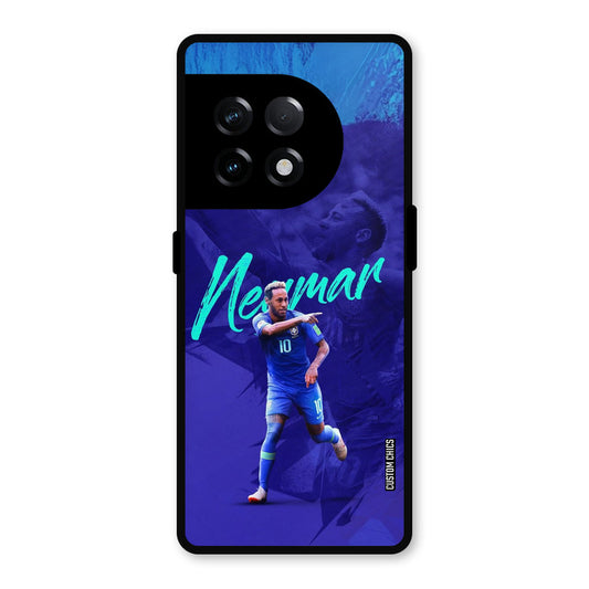 Happy Neymar OnePlus 11R Mobile Back Cover - Sports PrintShield Case