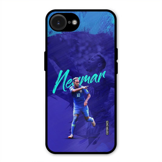Happy Neymar iPhone 16e Mobile Back Cover - Sports PrintShield Case