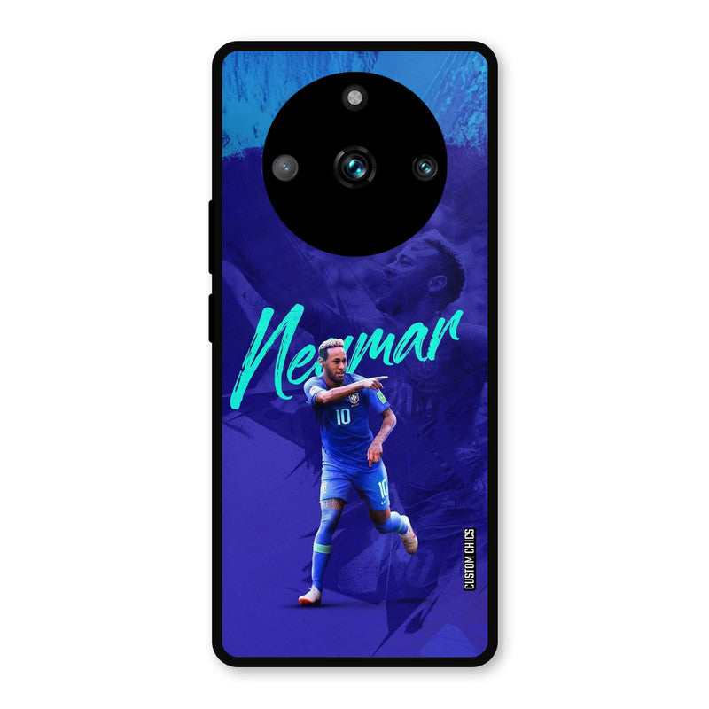 Happy Neymar Realme 11 Pro Plus Mobile Back Cover - Sports PrintShield Case