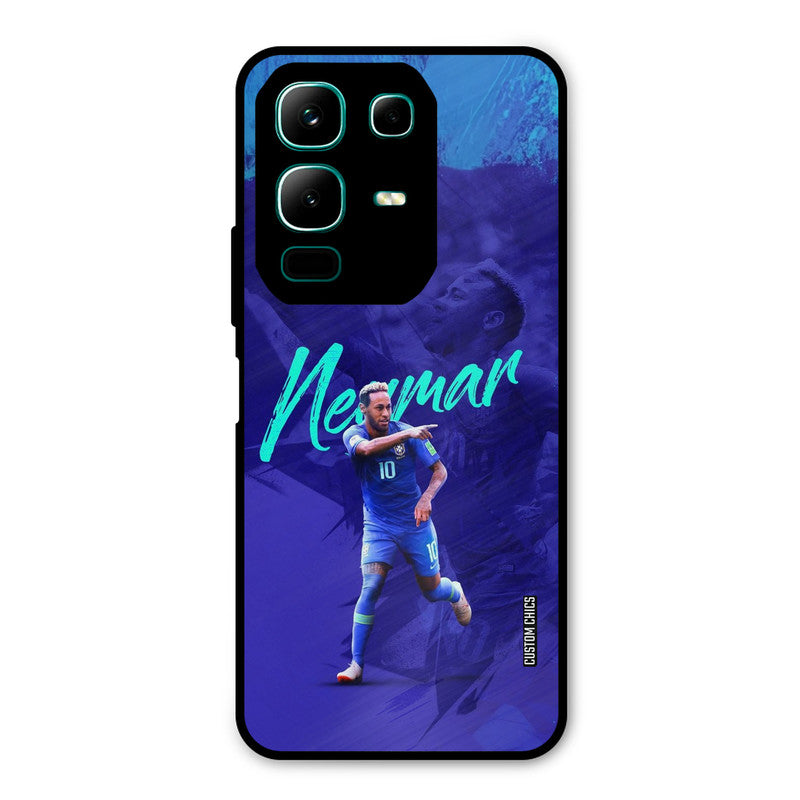 Happy Neymar Infinix Note 50x Mobile Back Cover - Sports PrintShield Case