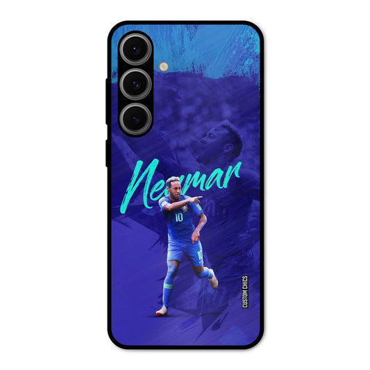 Happy Neymar Samsung Galaxy S24 Mobile Back Cover - Sports PrintShield Case