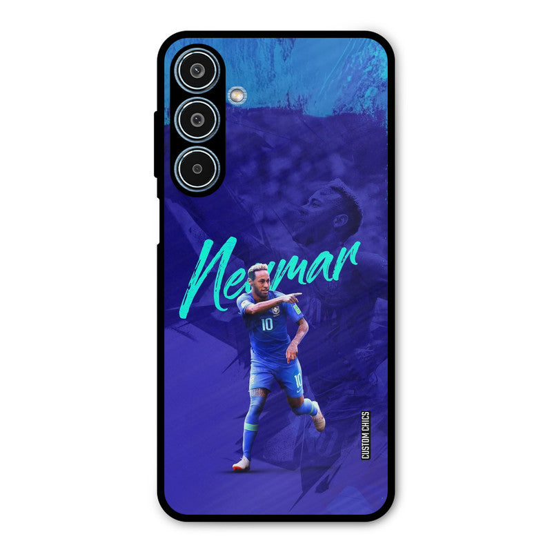 Happy Neymar Samsung Galaxy M35 5G Mobile Back Cover - Sports PrintShield Case