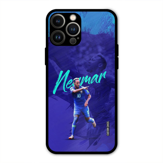 Happy Neymar  iPhone 13 Pro Max Mobile Back Cover - Sports PrintShield Case