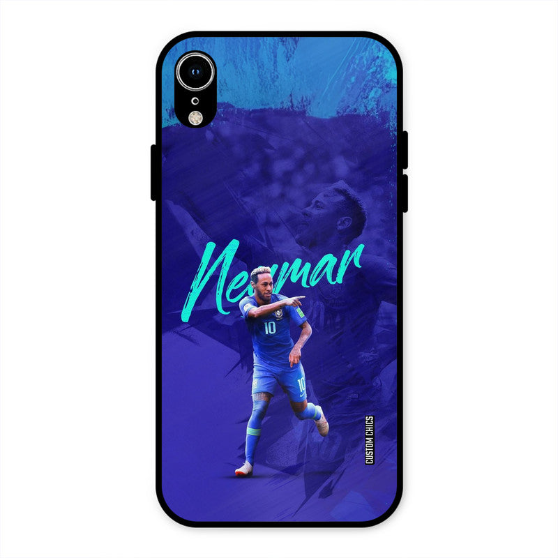 Happy Neymar iPhone XR Mobile Back Cover - Sports PrintShield Case
