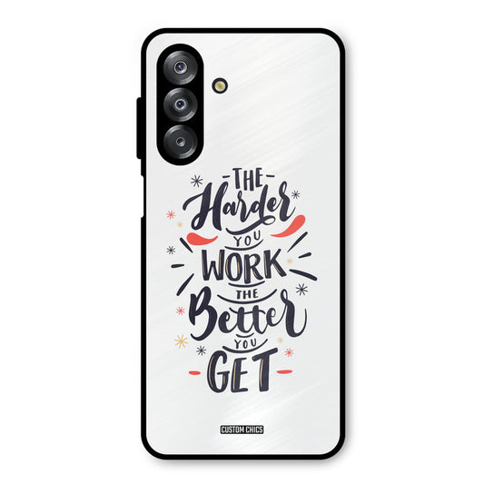 Harder Work Samsung Galaxy A26 Mobile Back Cover - Typography PrintShield Case